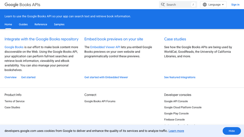 Google Books API
