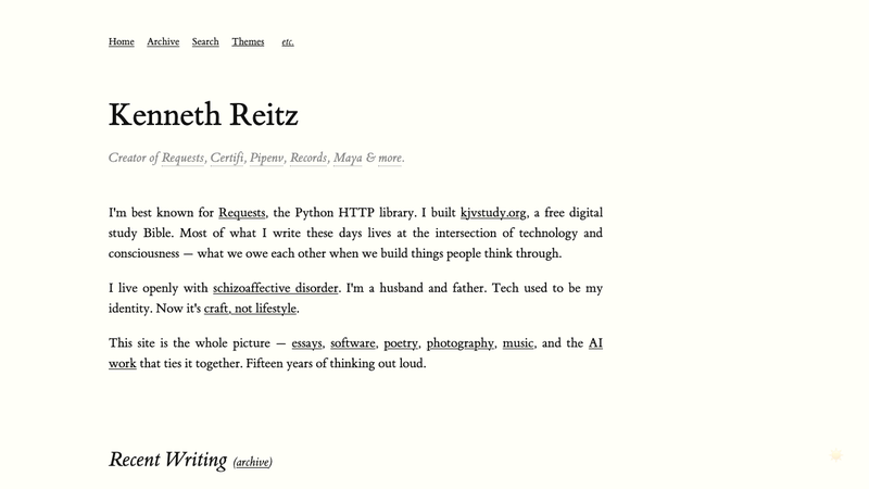 Screenshot of httpbin.org homepage