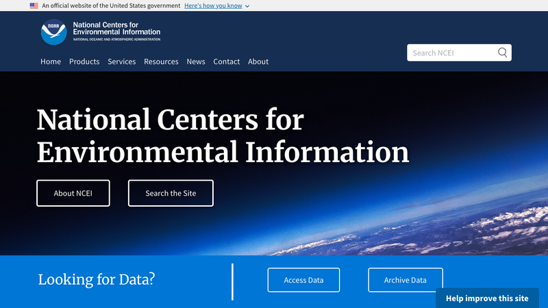 NOAA Ocean API
