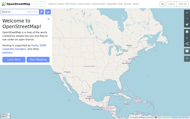 OpenStreetMap API