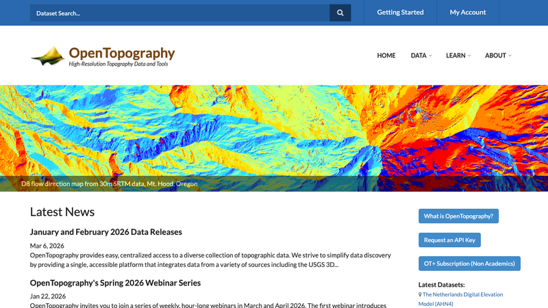 OpenTopography API