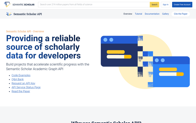 Semantic Scholar API